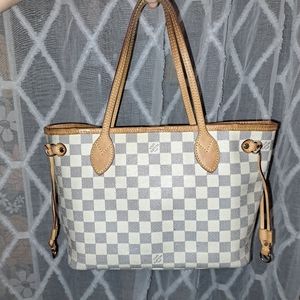 Louis vuitton damier azul neverfull pm